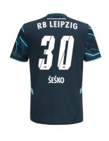 Moške Nogometnih dresov RB Leipzig Benjamin Sesko #30 Tretji 2024-25 Kratki rokavi